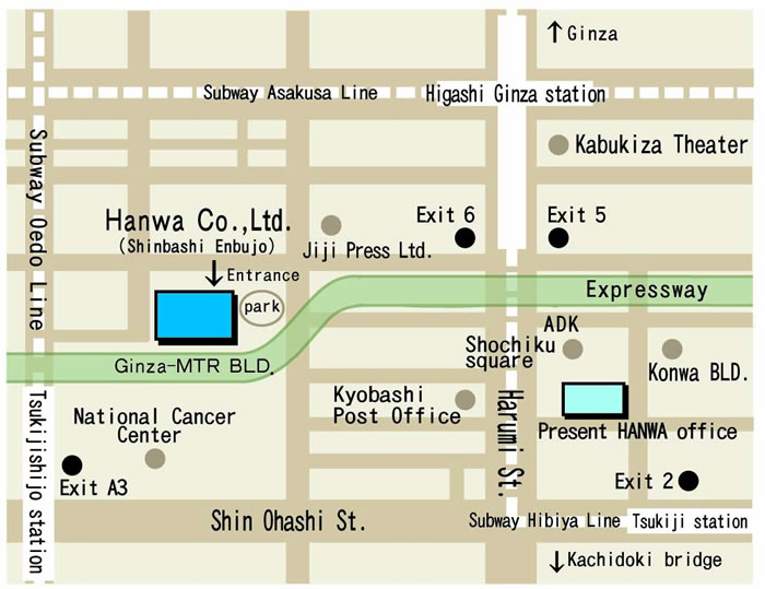 新東京本社地図