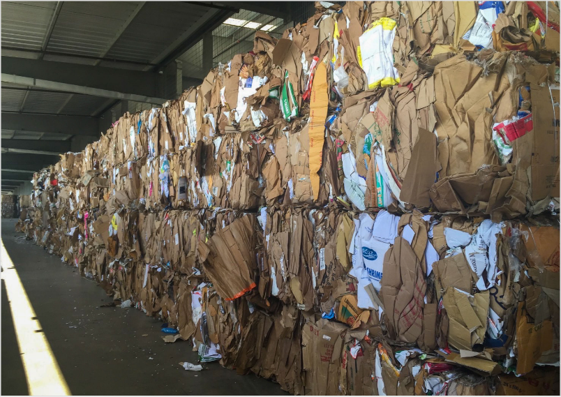 State of inventory of used paper